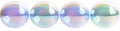 Gradient bubble geometric shape cut out element set in PNG