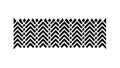 Gradient Chevron Pattern, Dynamic Black and White Texture, vector design Generative AI Royalty Free Stock Photo