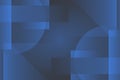 Gradient circle overlapping layer background. Royalty Free Stock Photo