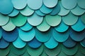 Gradient circles in shades of blue and green, arranged in a minimalist design