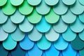 Gradient circles in shades of blue and green, arranged in a minimalist design