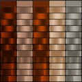 Gradient color Palette. Color are, Dark Brown, Tan, Chocolate, Buff, Grey, Swatches for gradient background and Versatile design Royalty Free Stock Photo