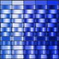 Gradient color Palette. Color are Light Blue, Pale Blue, Bright Blue, Royal Blue, Deep Blue, Swatches for gradient background and Royalty Free Stock Photo