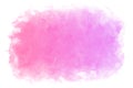 Gradient color spring pink water abstract or natural watercolor paint background