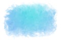 Gradient color summer blue water abstract or natural watercolor paint background