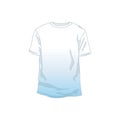 gradient color tshirt. Vector illustration decorative design Royalty Free Stock Photo