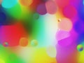 Gradient colorful background with random drop circles and bubbles Royalty Free Stock Photo