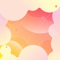 Gradient colors cloud abstract background