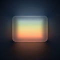Gradient of colors transitioning from blue at the top to orange and Royalty Free Stock Photo
