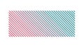 Gradient Diagonal Stripes Abstract Pattern, vector design Generative AI Royalty Free Stock Photo