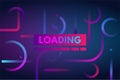 Gradient dynamic loading bar background