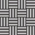 Gradient grayscale bars in mozaic pattern Royalty Free Stock Photo
