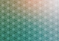 Gradient green soft line pattern triangle background Royalty Free Stock Photo