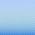 Gradient halftone circle pattern background - vector design Royalty Free Stock Photo