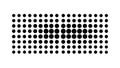 Gradient Halftone Dot Abstract Pattern, vector design Generative AI Royalty Free Stock Photo