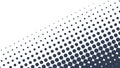 Gradient Halftone Dot Pattern Background Element, vector design Generative AI Royalty Free Stock Photo