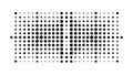 Gradient Halftone Pattern, Abstract Dot Matrix Vector Background, vector design Generative AI Royalty Free Stock Photo
