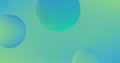 Gradient mesh abstract background with balls. Modern screen vector design for mobile app or web. Royalty Free Stock Photo