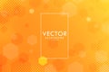 Gradient Orange Background, Wallpaper for Bussines, Presentation, Publication. Vector Graphic Design EPS10 Royalty Free Stock Photo