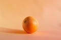 Gradient from orange to soft peach