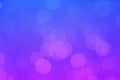 Gradient pink and blue bokeh background