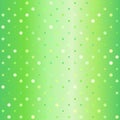 Gradient polka dot pattern. Seamless vector background
