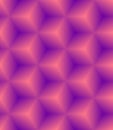 Gradient pyramid seamless pattern Royalty Free Stock Photo