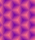 Gradient pyramid seamless pattern