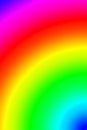 Gradient rainbow color multi-layers curve lines for background