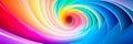 gradient that resembles a portal or time warp tunnel, with swirling colors that evoke a sense of time travel and