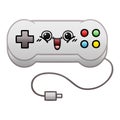 gradient shaded cartoon of a game controller