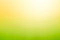Gradient soft color yellow and green light abstract background