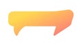 Gradient Speech Bubble, Communication, Dialogue, Thought, vector design Generative AI Royalty Free Stock Photo