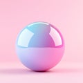Gradient sphere light and shadow effect Royalty Free Stock Photo