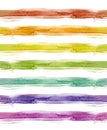 Gradient splattered rainbow background, hand drawn with watercolor ink. Seamless painted pattern, good for decoration. Imperfect