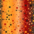 Gradient square pattern. Seamless vector glowing background Royalty Free Stock Photo