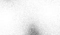 Gradient stipple. Background noise. Grain pattern. Faded effect texture. Grunge distress. Halftone abstract gradient. Dot stipple.