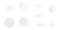 Gradient Stipple shadow. Shadow effect dots texture background. Noise Grainy Texture. Circle and Oval shape