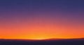 Gradient Sunset Sky with Orange and Purple Hues Over a Dark Horizon with Subtle Dot Texture Royalty Free Stock Photo