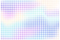 Gradient texture with halftone dots. Pixel dot background. Pastel background with specks and spots. Abstract pattern
