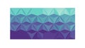 Gradient Triangular Geometric Pattern, Abstract Colorful Background, vector design Generative AI Royalty Free Stock Photo