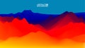 Gradient wave abstract background. Presentation template. Colorful waves background vector. EPS 10 Royalty Free Stock Photo