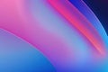 Gradient wave defocused neon glow pink blue color generative ai Royalty Free Stock Photo