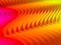 Gradient waved background