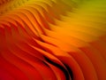 Gradient waved background