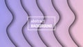 Purple wave layer shape for banner, templates, cards