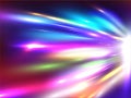 Gradients abstract rays, colorful emerging light beams, futuristic motion.