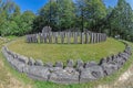 Ancient dacian sanctuary at the Sarmizegetusa Regia, Romania