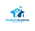 Graduate Academy Logo Template