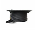 Graduate cap isolated on white background.